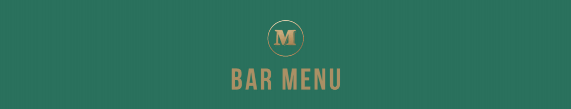 bar menu balk