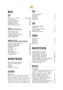 MAU menu brasserie2
